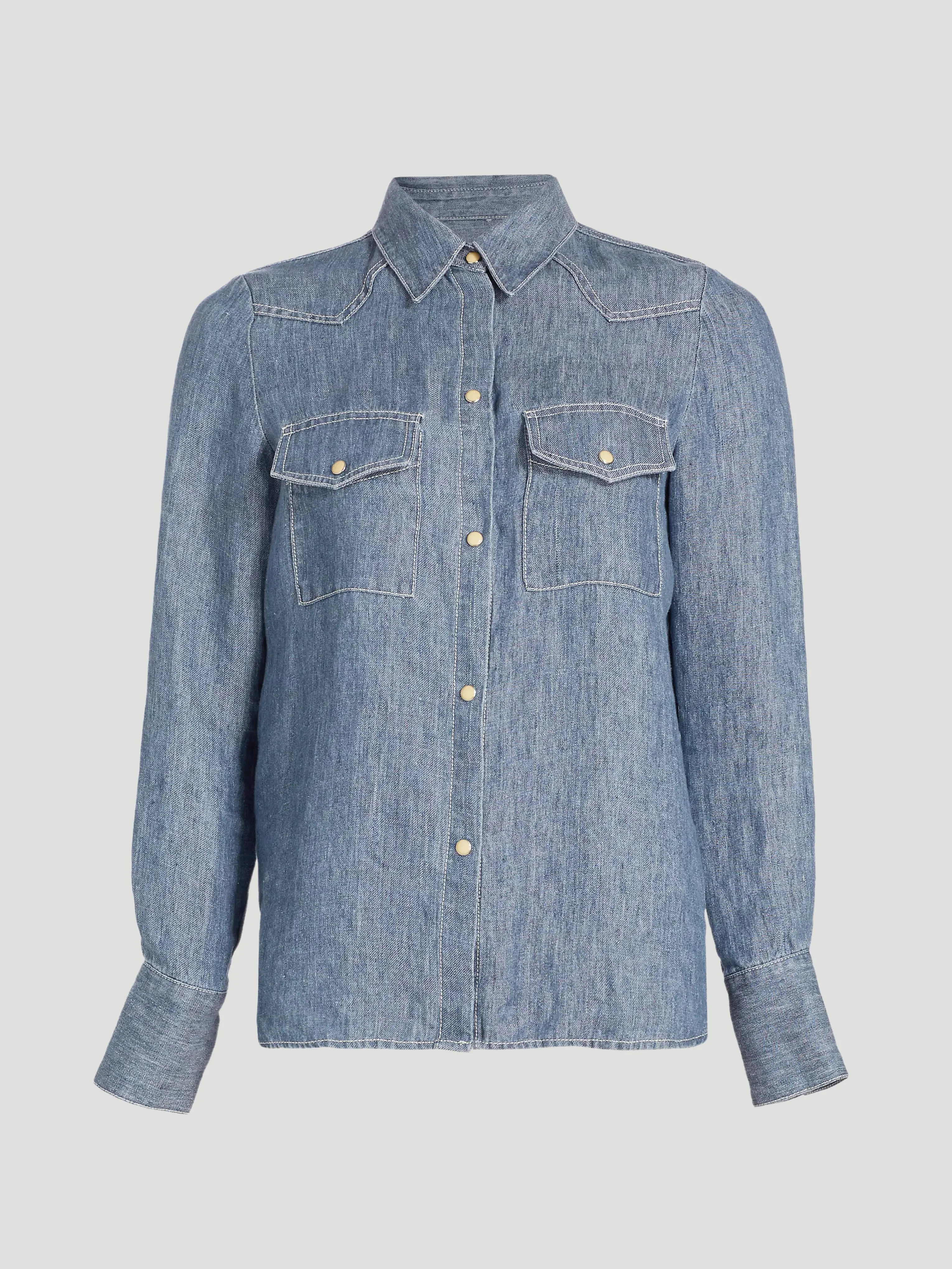 Rancher's Daughter Denim Shirt