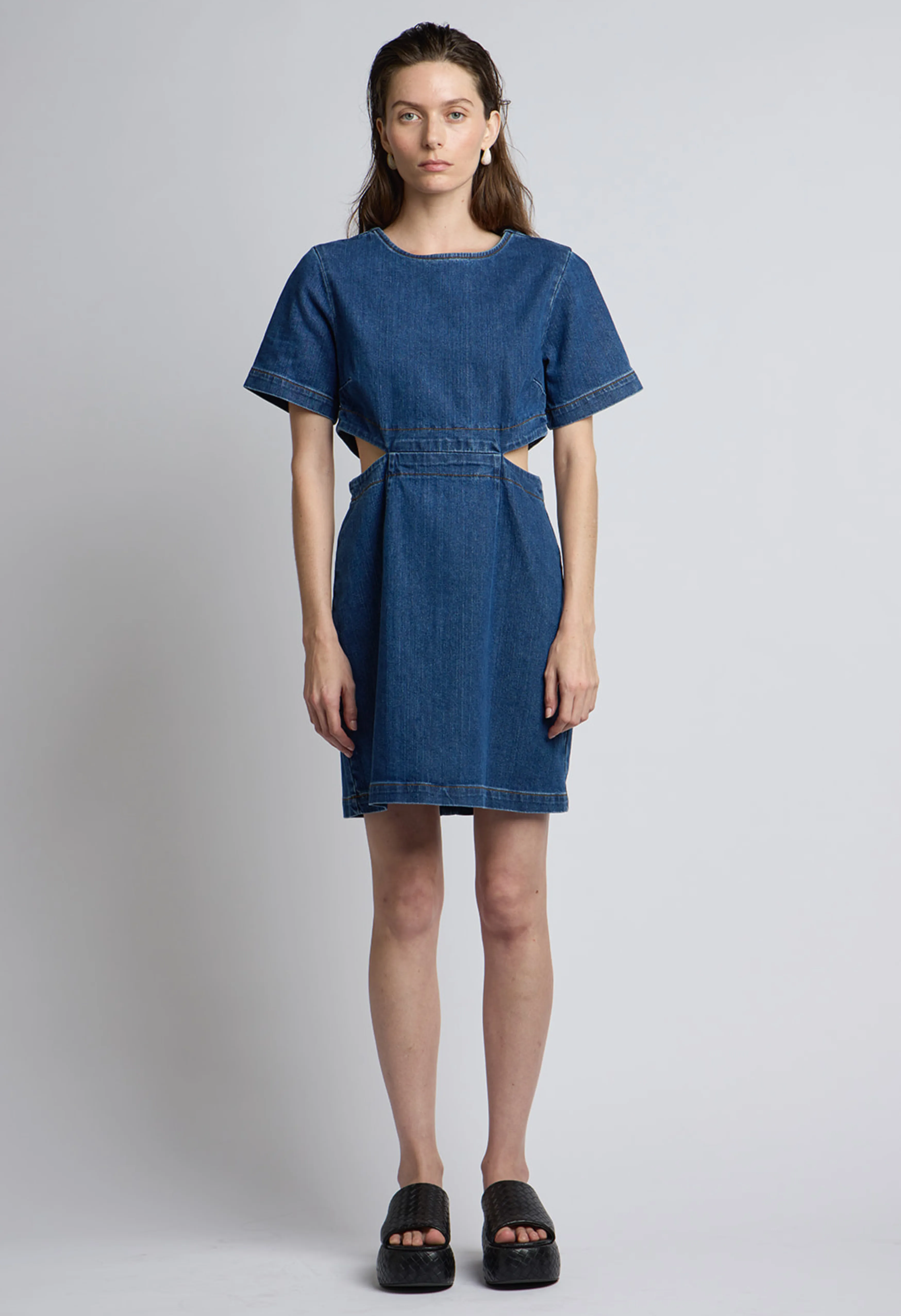 Remy Dress in Denim