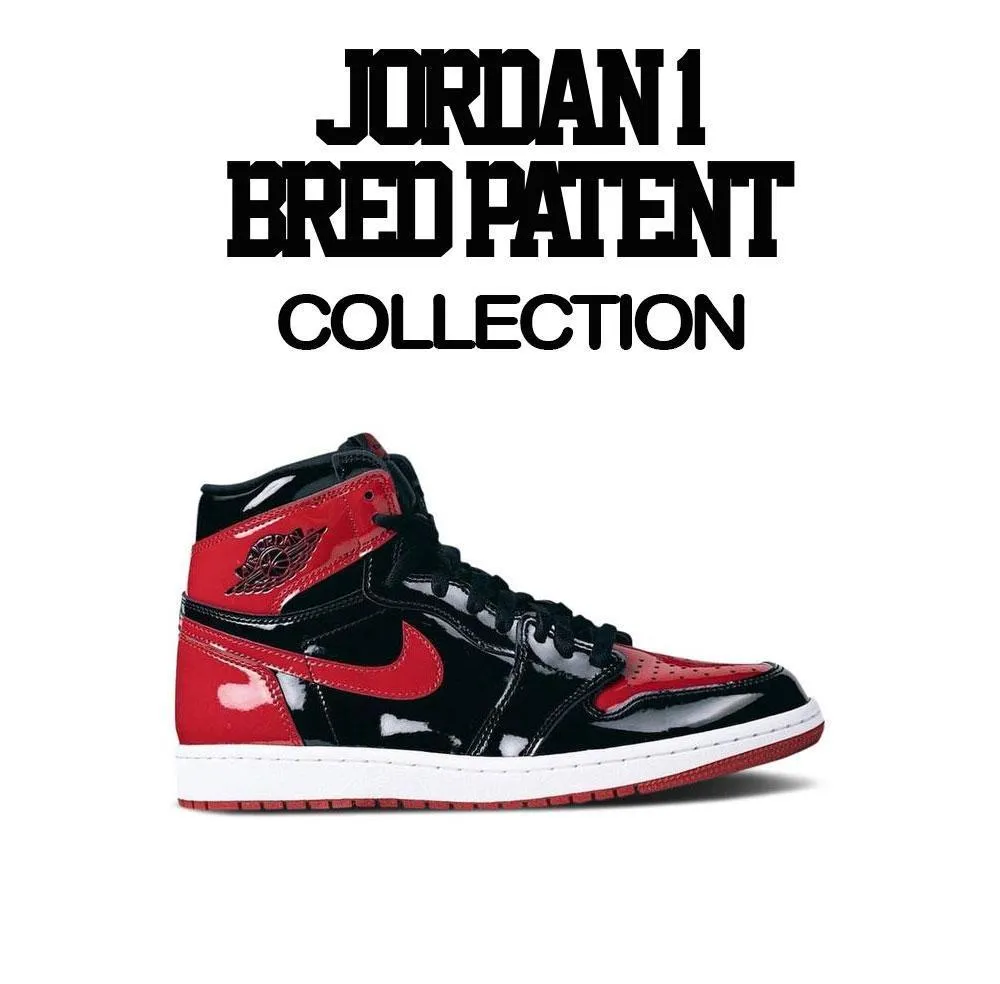 Retro 1 Bred Patent Game Over Shirt