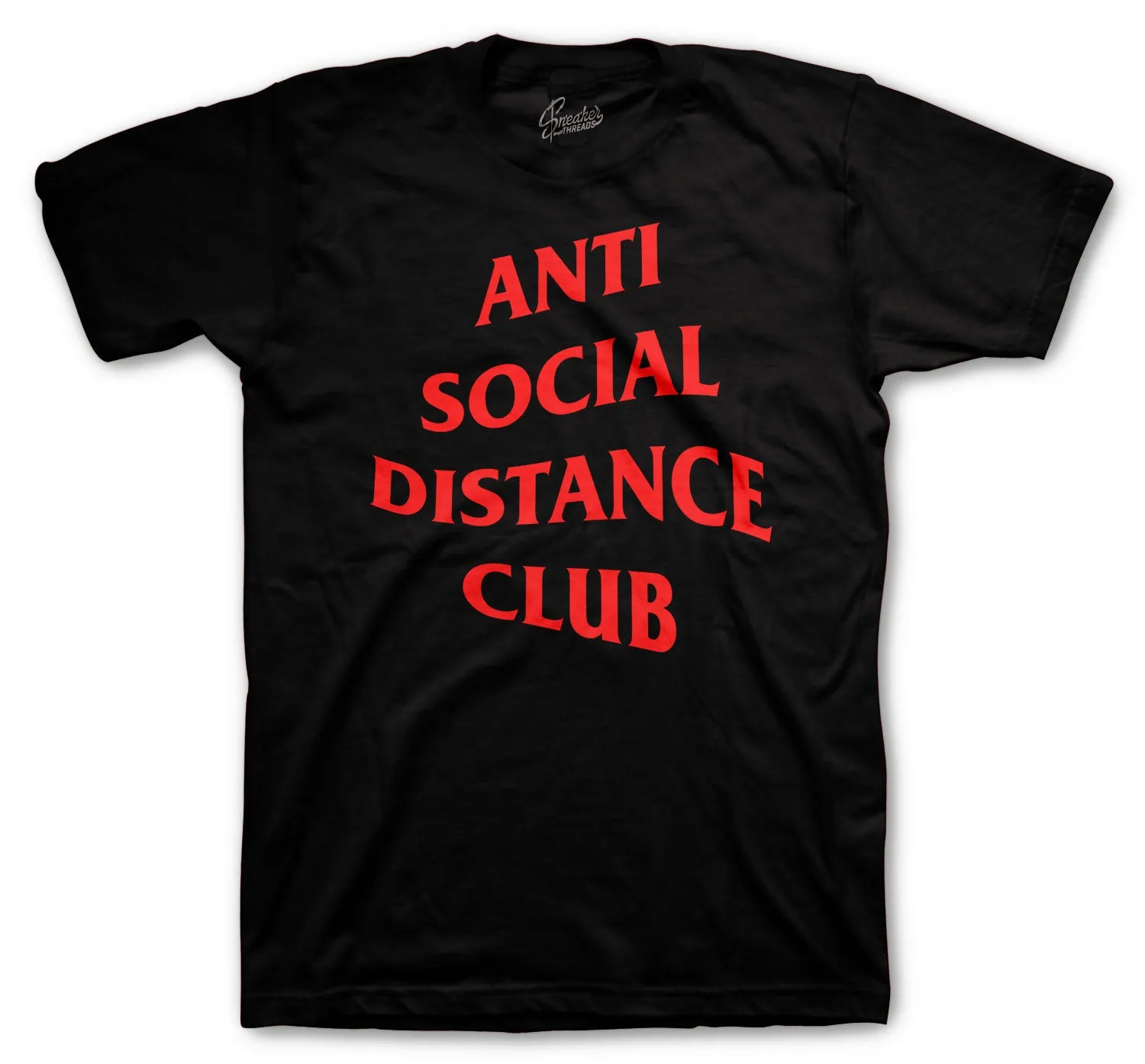 Retro 1 Bred Patent Social Distance Shirt