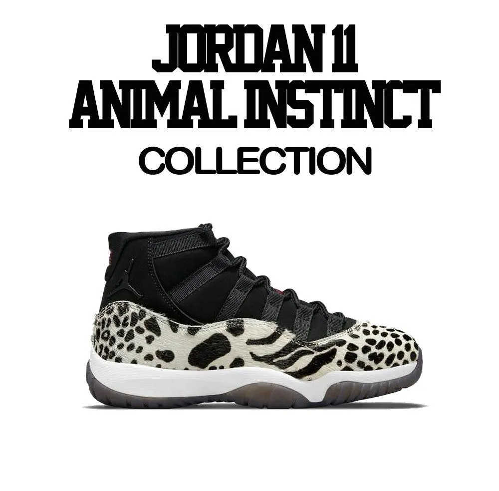 Retro 11 Animal Instinct Jacket - Win 23 - Black