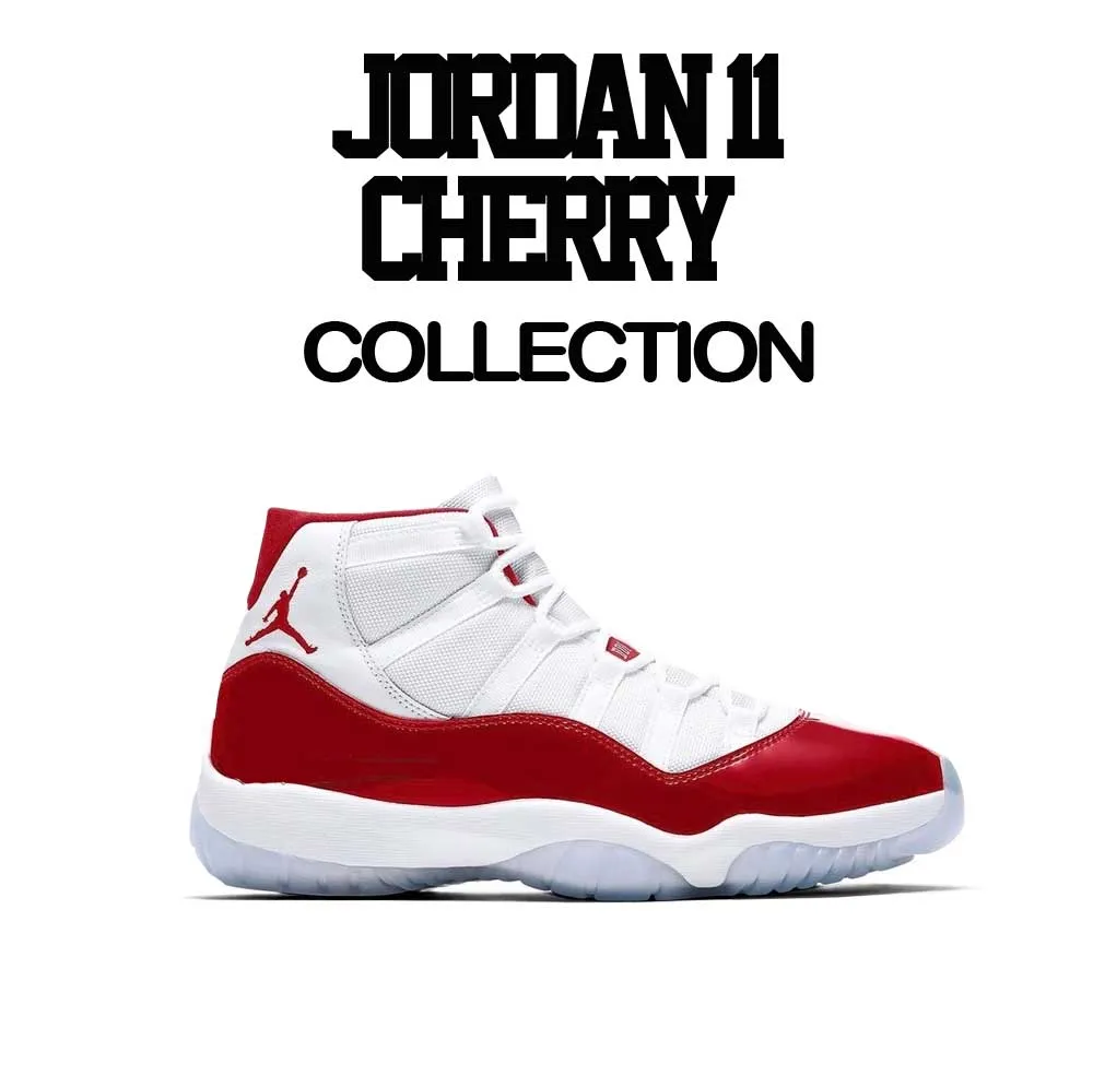 Retro 11 Cherry Raging Face Satin Jacket