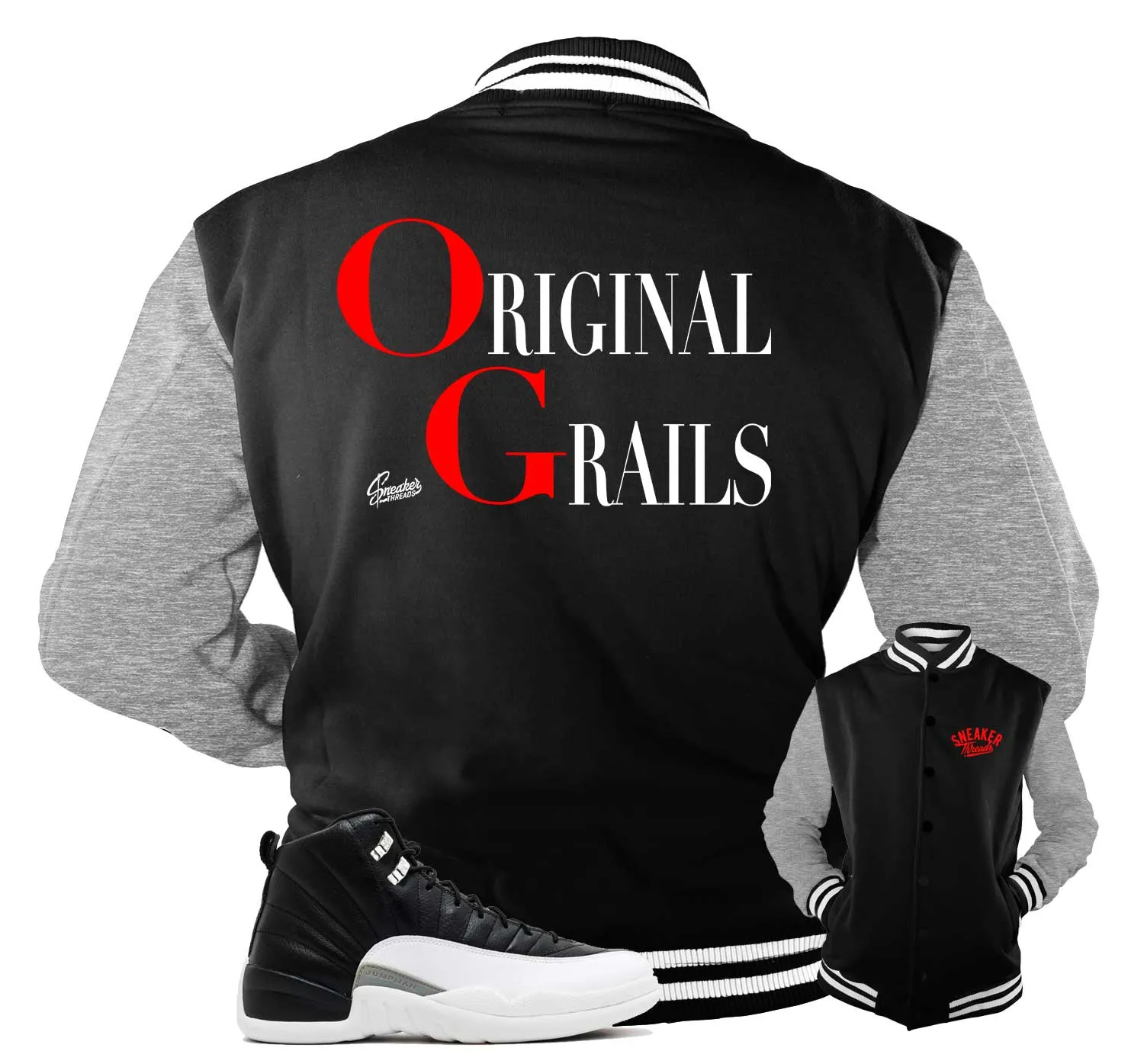 Retro 12 Playoff Original Grails Jacket