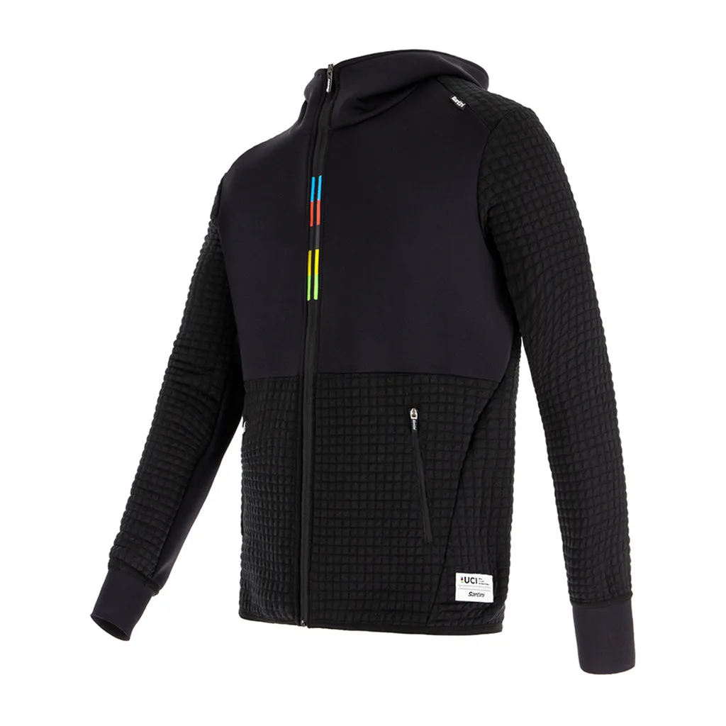 Santini UCI Groove Hoodie - Black