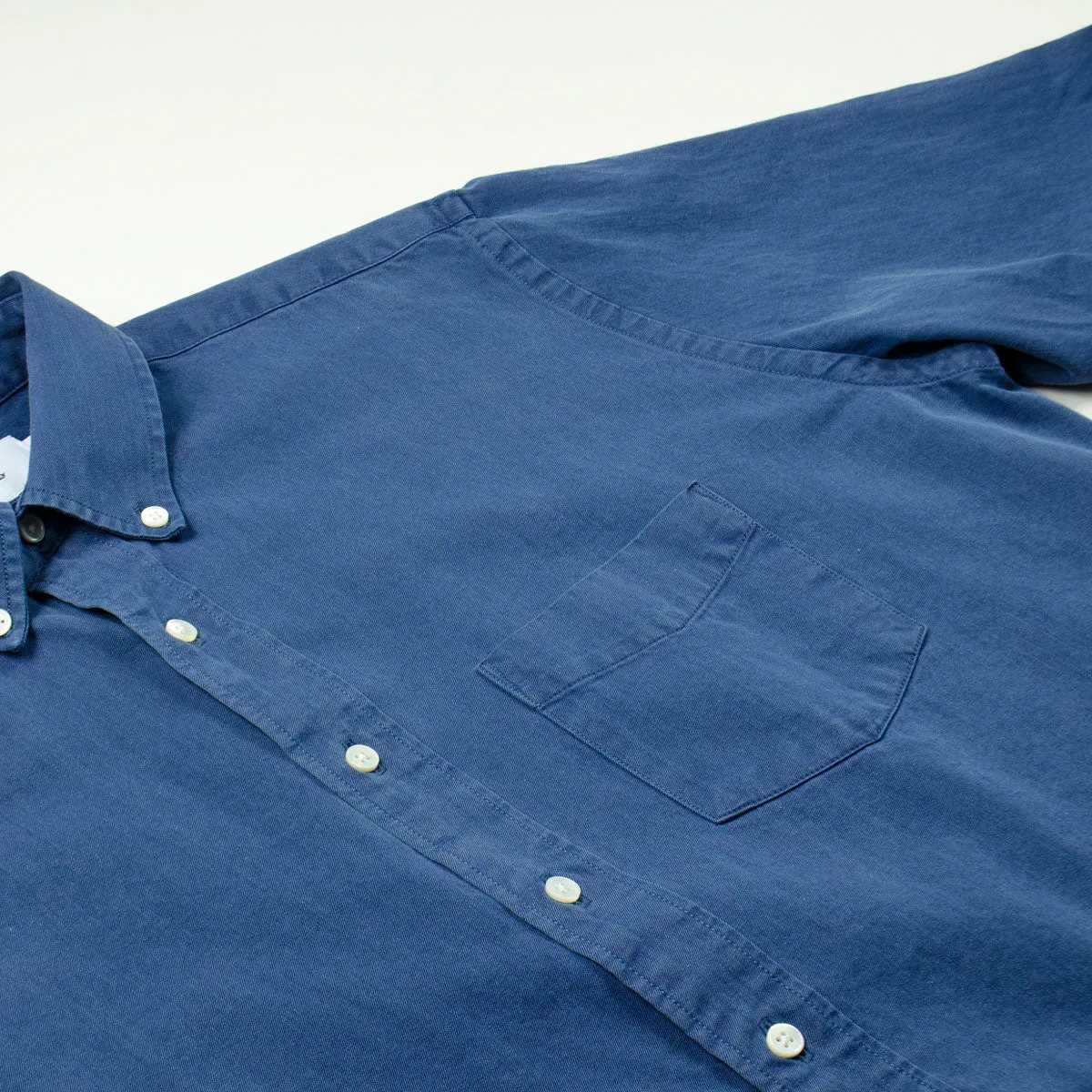 Schnayderman's - Indigo Jeans Shirt - Mid Blue