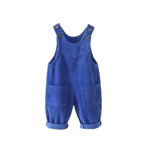 Seasonal Splendor Corduroy Romper