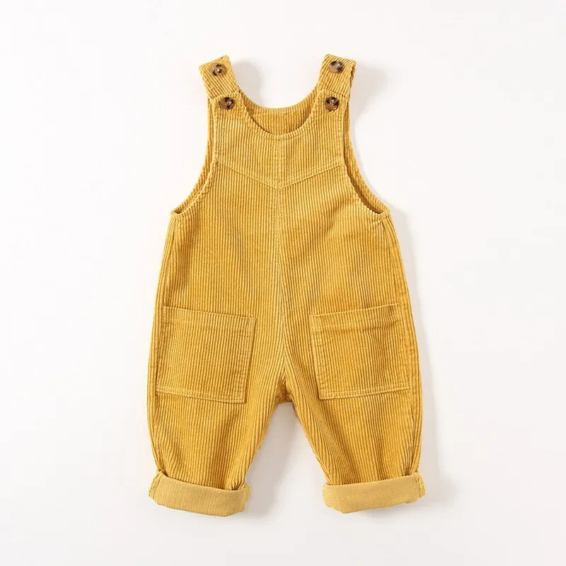 Seasonal Splendor Corduroy Romper