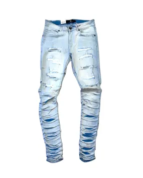 Skinny Stakced Denim