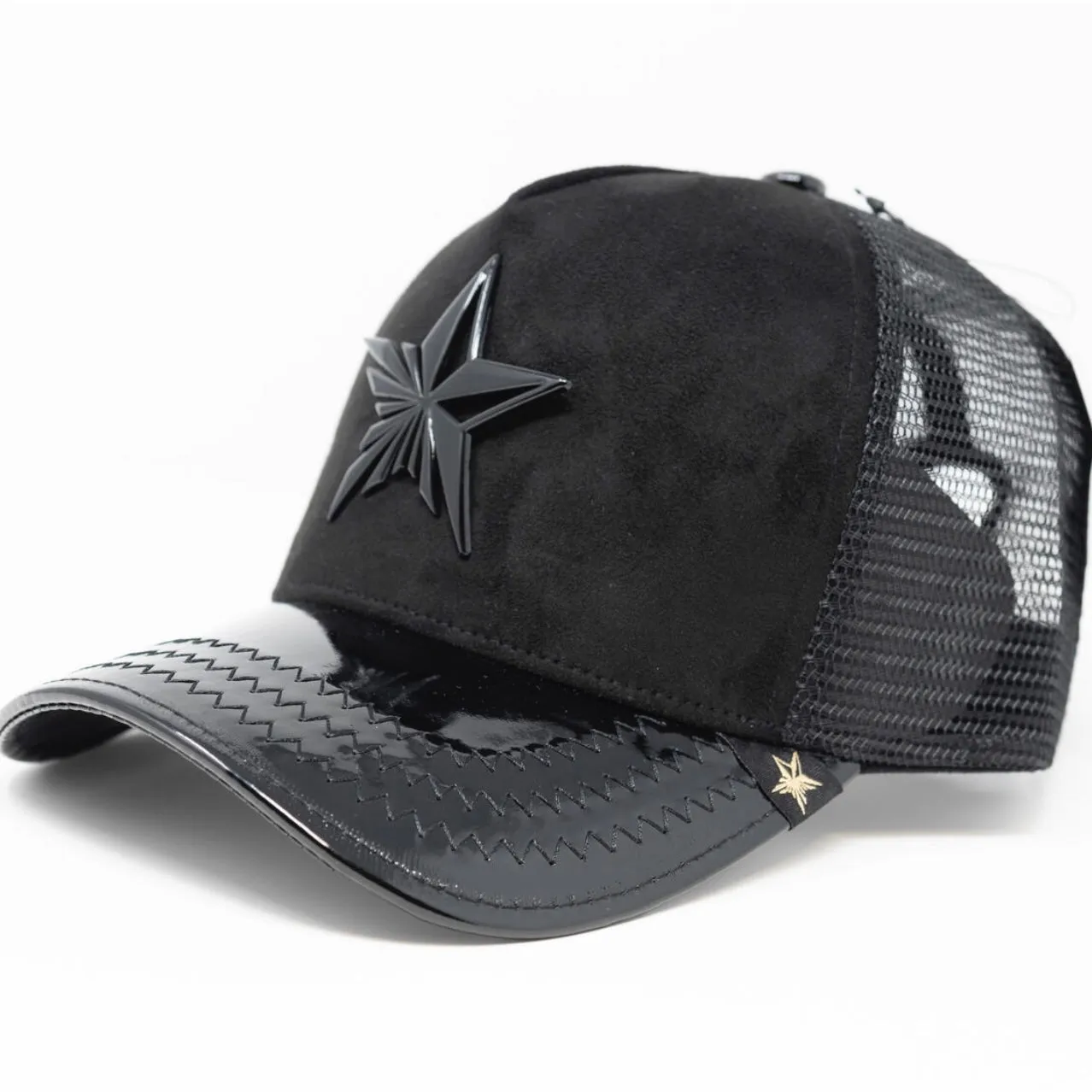 Star Logo Patent Trucker Hat