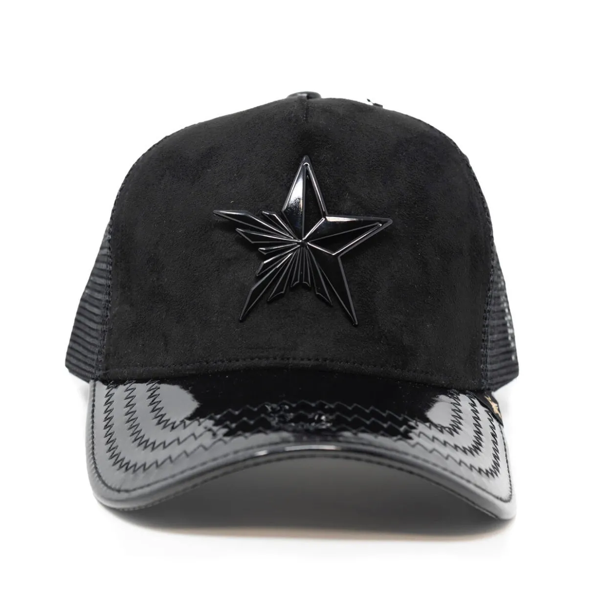 Star Logo Patent Trucker Hat