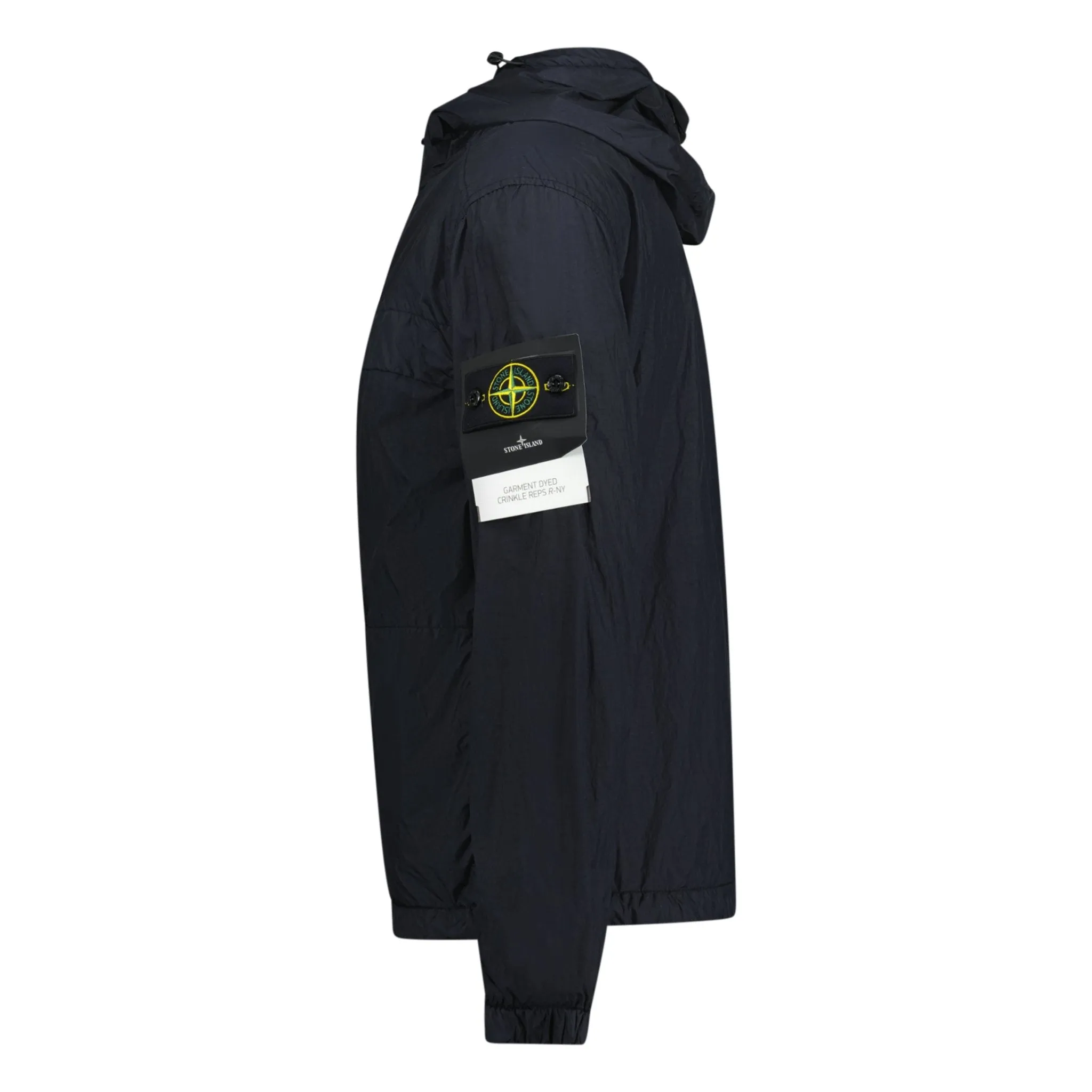 STONE ISLAND CRINKLE REPS JACKET NAVY BLUE