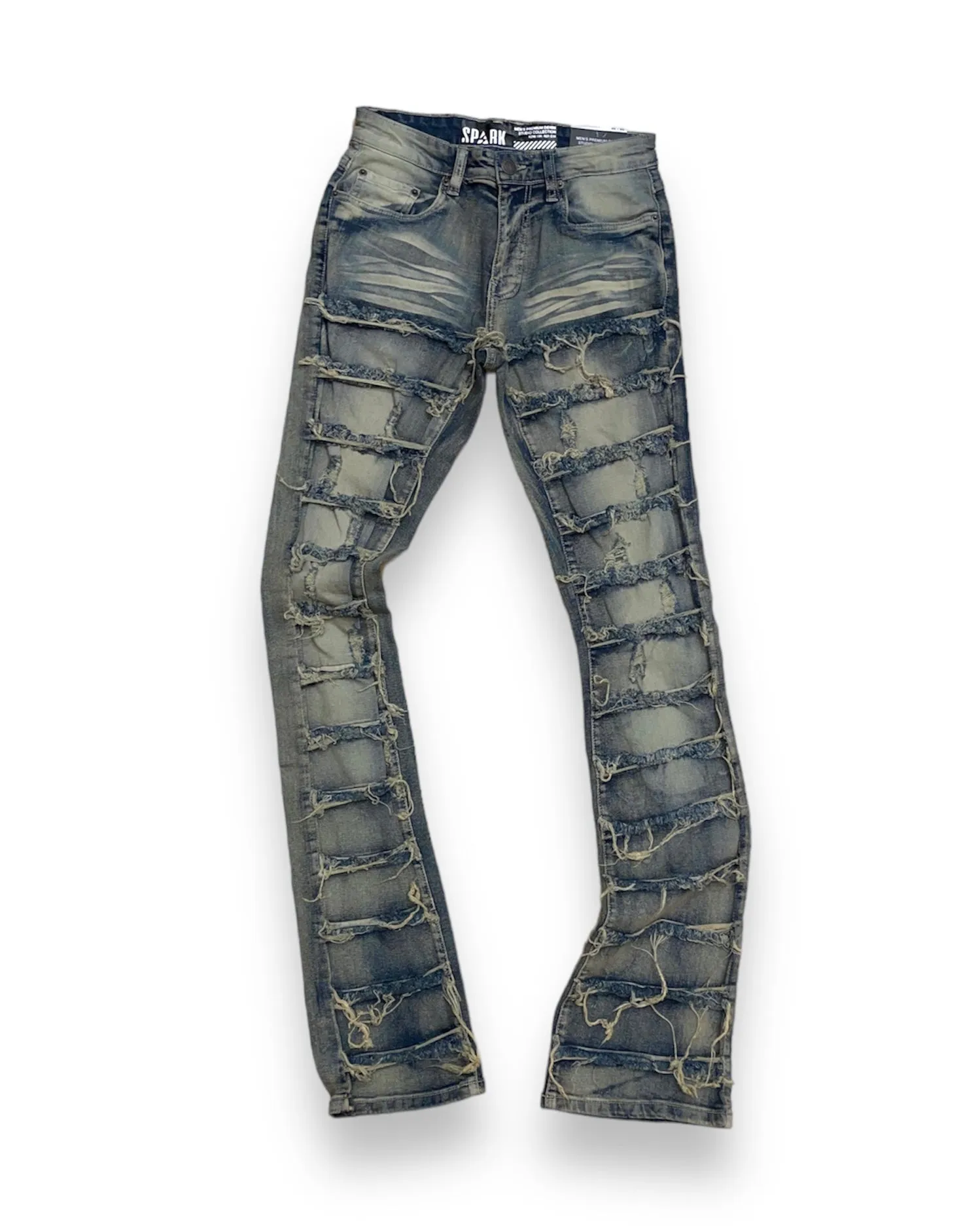 Stretchy Stacked Denim Jean