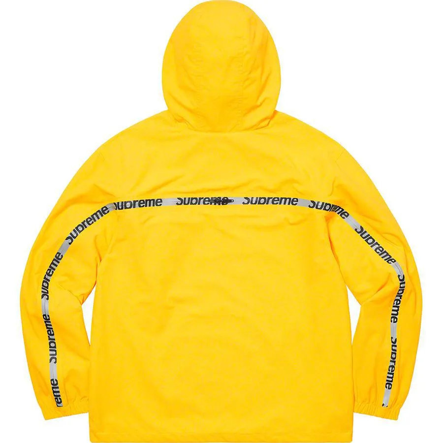 Supreme Reflective Zip Hooded Jacket (Yellow)