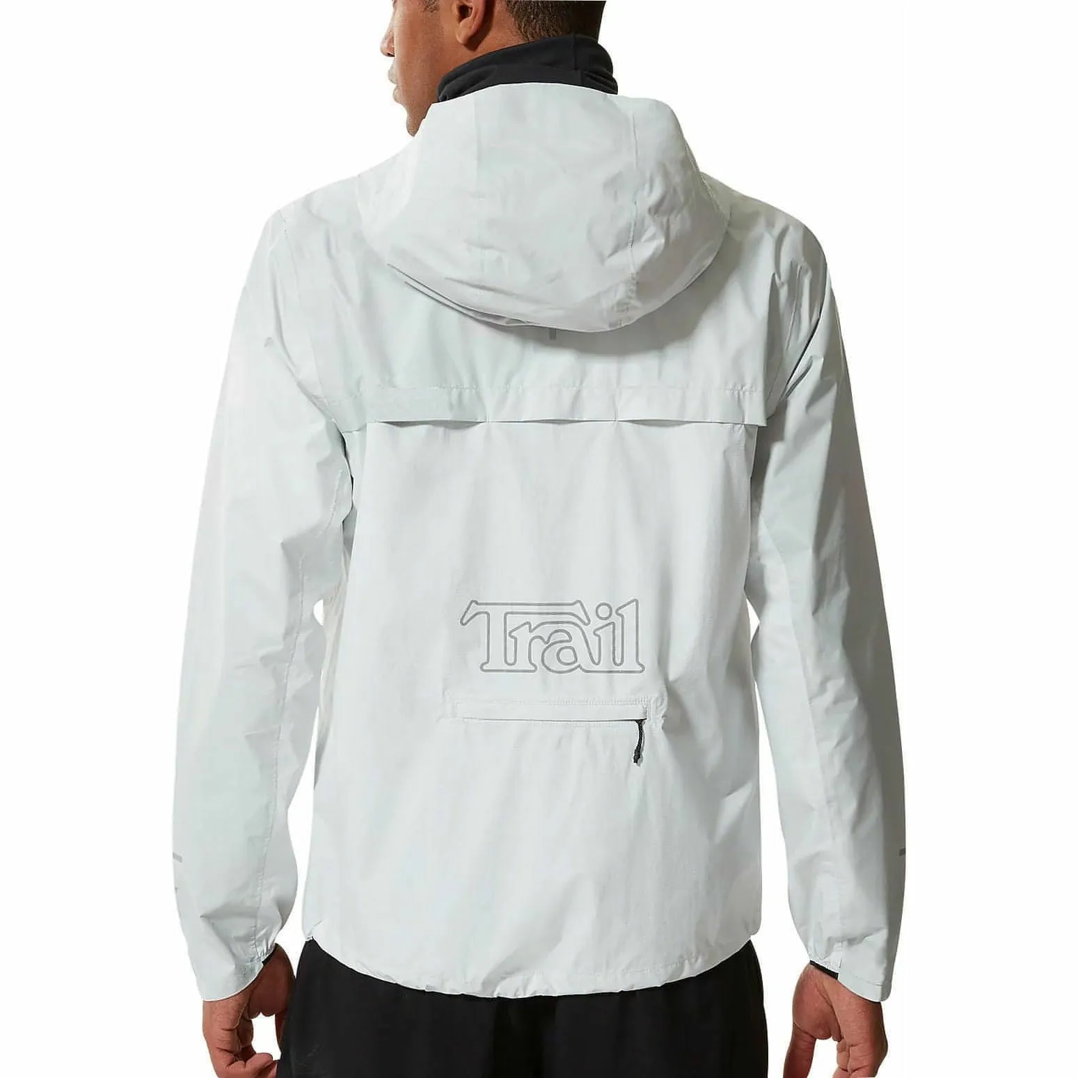 The North Face Printed First Dawn Mens Running Jacket - White