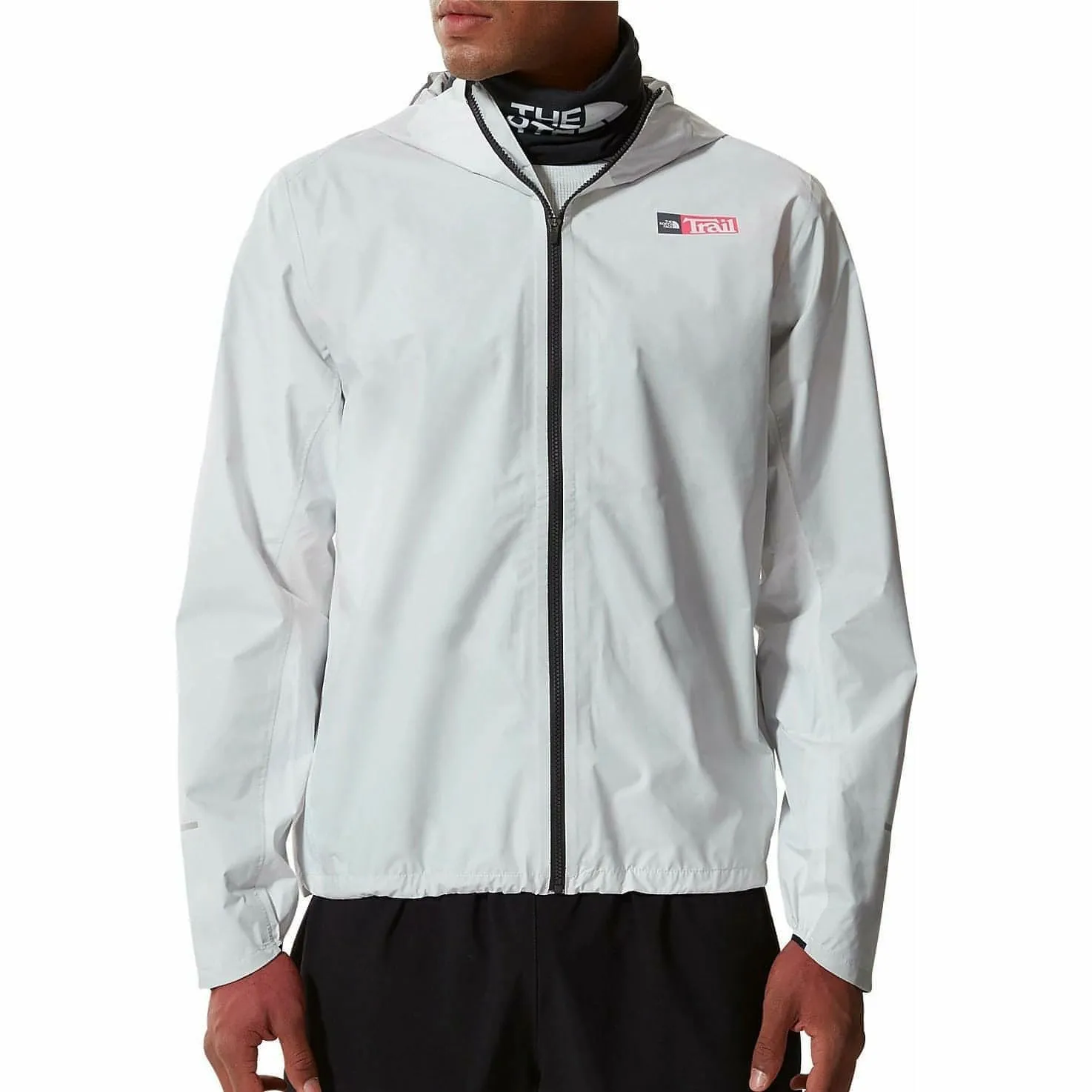 The North Face Printed First Dawn Mens Running Jacket - White