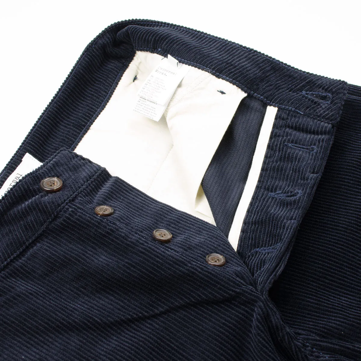 Universal Works - Military Chino Cord - Navy