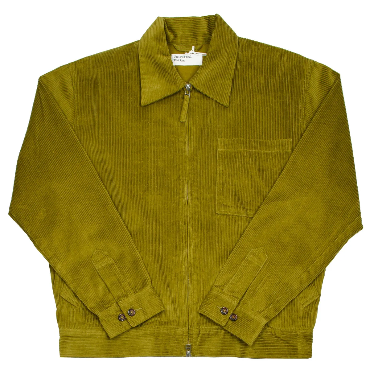 Universal Works - Rose Bowl Jacket 8 Wale Cord - Mustard