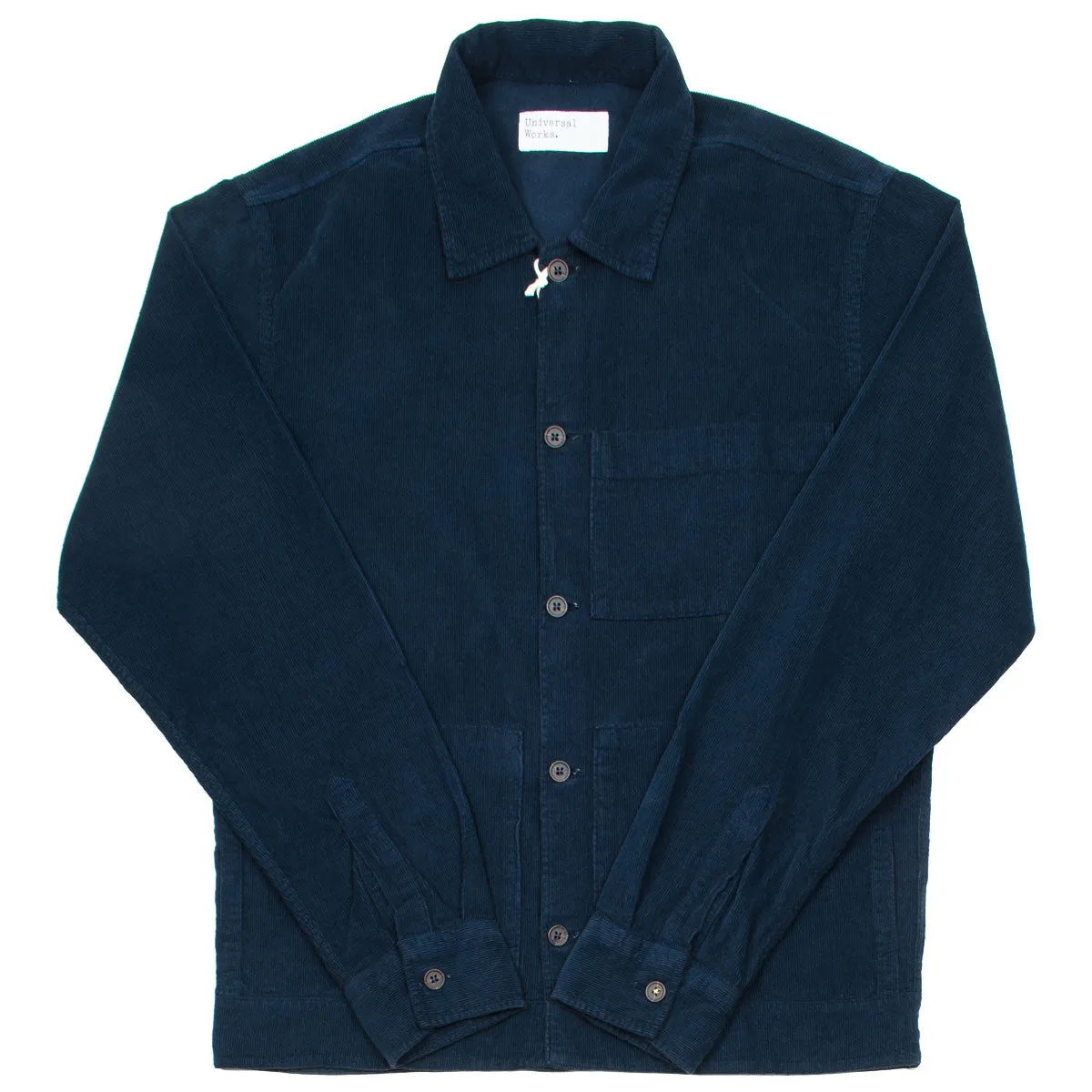 Universal Works - Uniform Shirt Fine Cord - Navy