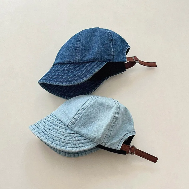 William Denim Toddler Hat