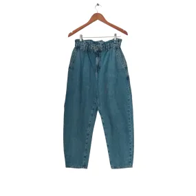 ZARA Blue Denim Balloon Jeans | Gently used |